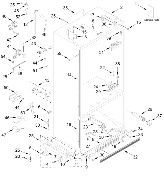 Diagram for JF36NXFXDE25