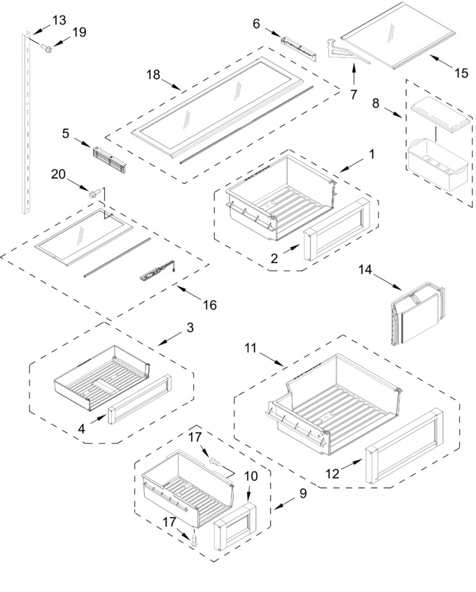 Diagram for JF36NXFXDE25