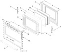 Diagram for Door Parts