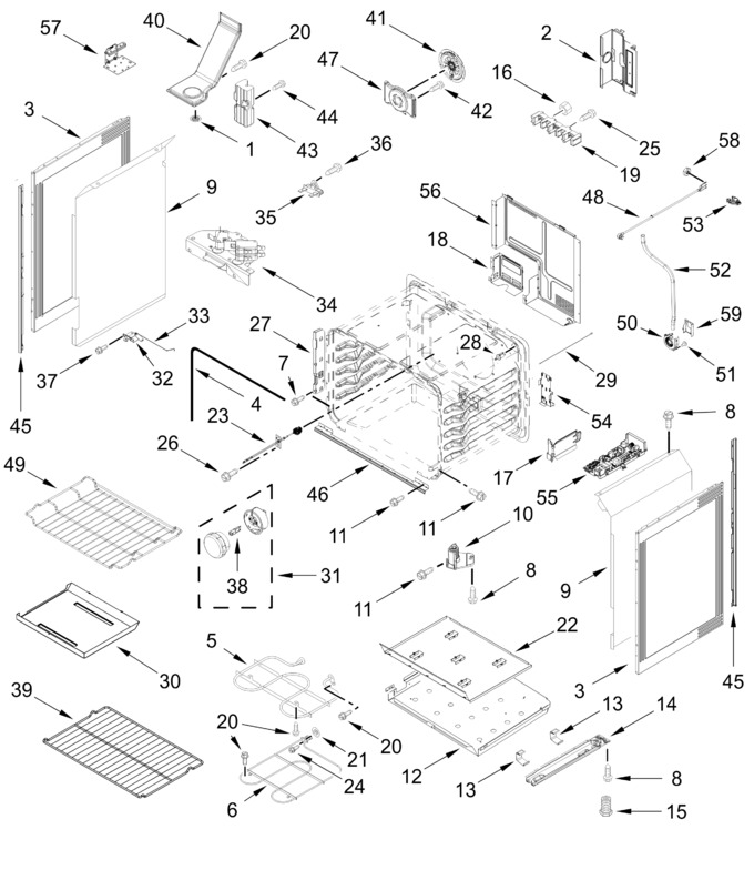Diagram for YKFES530SPS0