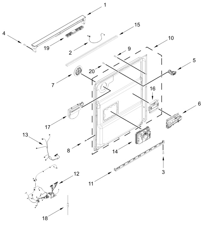 Diagram for WDTA50SAKZ4