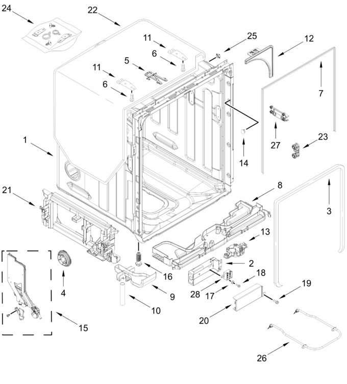 Diagram for WDTA50SAKZ4