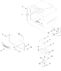 Diagram for Freezer Liner Parts