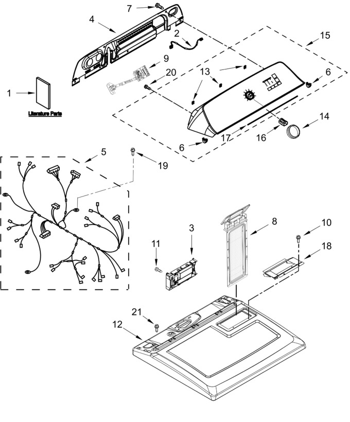 Diagram for WGD4105SW0
