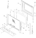 Diagram for Door Parts