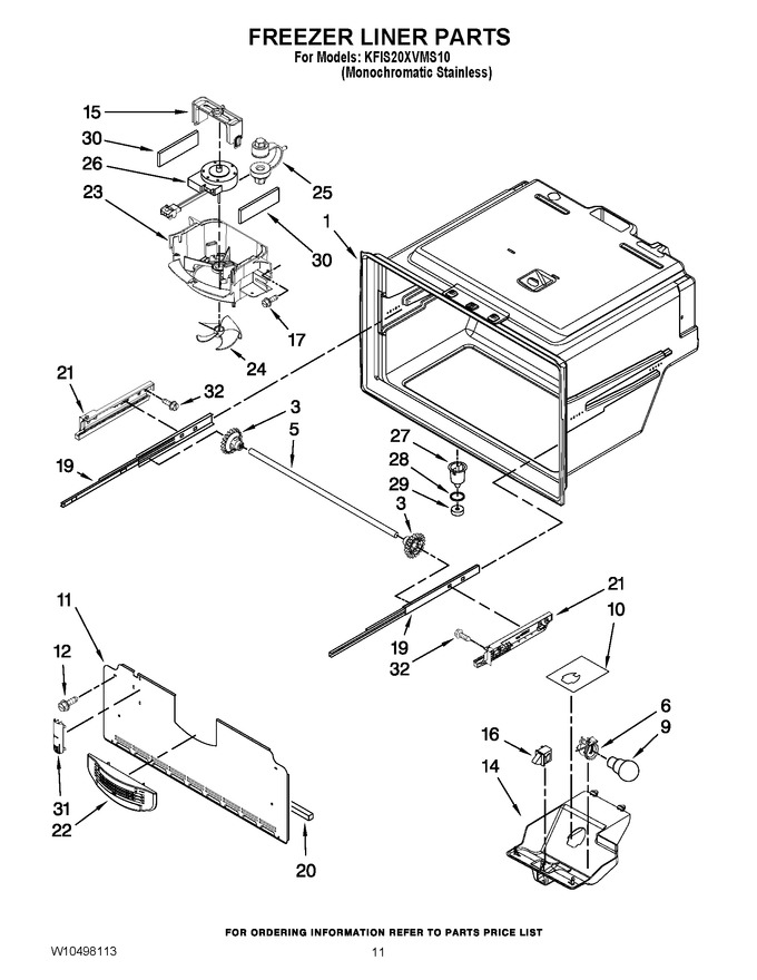 Diagram for KFIS20XVMS10