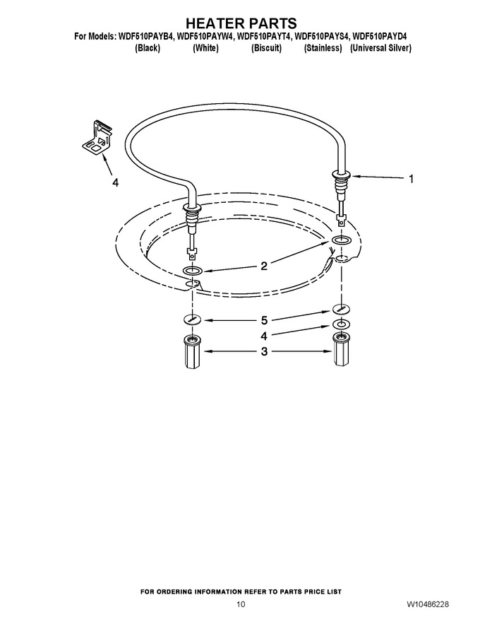 Diagram for WDF510PAYW4