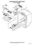 Diagram for 04 - Refrigerator Liner Parts