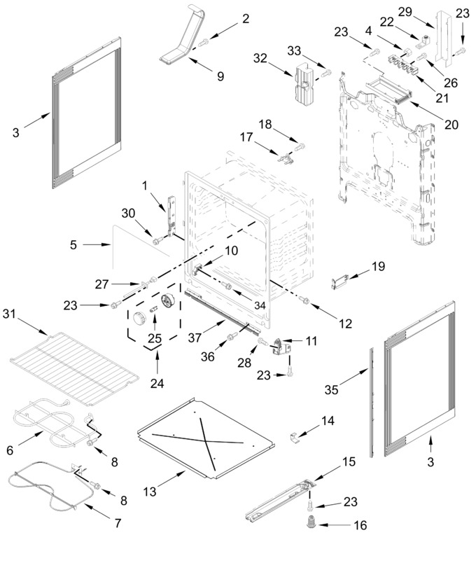 Diagram for WFES3030RW2