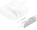 Diagram for Lower Rack Parts