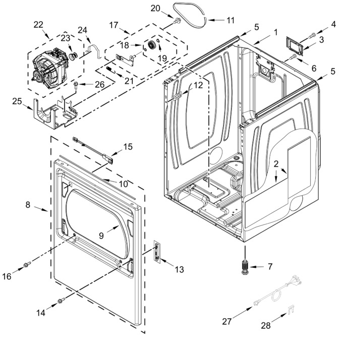 Diagram for YMED6205RW0