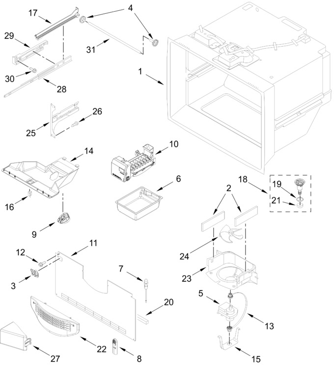 Diagram for WRFF3036RZ01