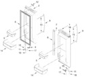 Diagram for Refrigerator Door Parts