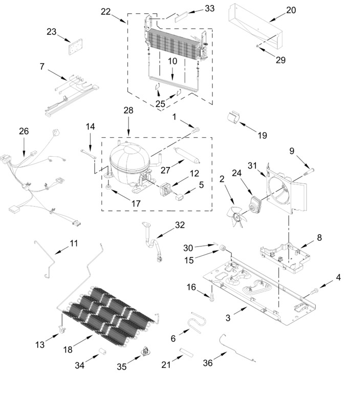 Diagram for WRFF3036RZ01