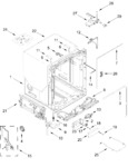 Diagram for Tub And Frame Parts