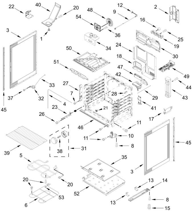 Diagram for YWSES5030SV0
