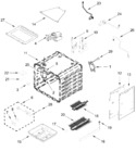 Diagram for Oven Parts