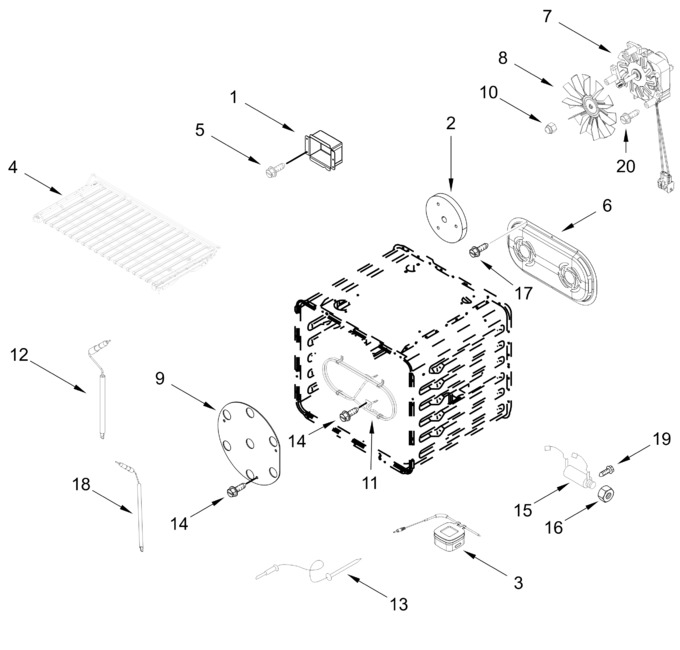 Diagram for JGRP536HL07