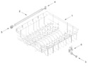 Diagram for Upper Rack And Track Parts