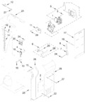 Diagram for Freezer Liner And Air Flow Parts