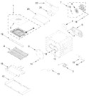 Diagram for Internal Oven Parts