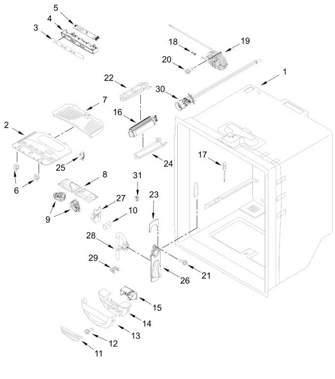 Diagram for CRFHW255SZ00