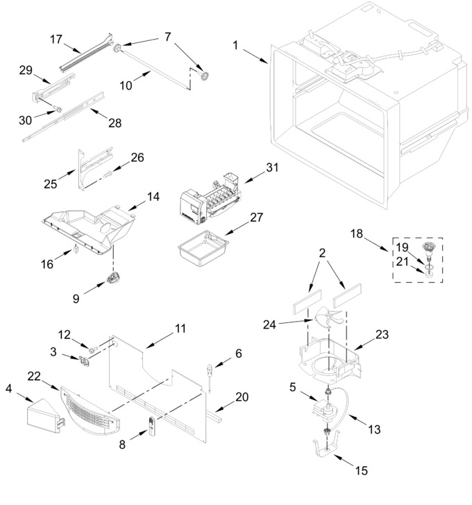 Diagram for CRFHW255SZ00