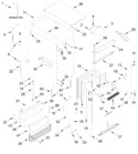 Diagram for Cabinet, Door And Liner Parts