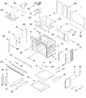 Diagram for Oven Parts