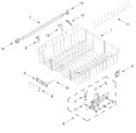 Diagram for Upper Rack And Track Parts