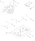 Diagram for Burner Box, Gas Valves And Switch Parts