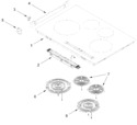 Diagram for Cooktop Parts