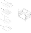 Diagram for Internal Oven Parts