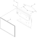 Diagram for Freezer Door Parts