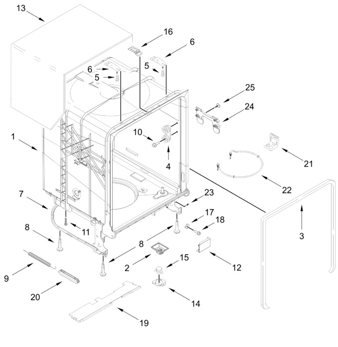 Diagram for WDT710HATZ0