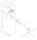 Diagram for Upper Wash And Rinse Parts