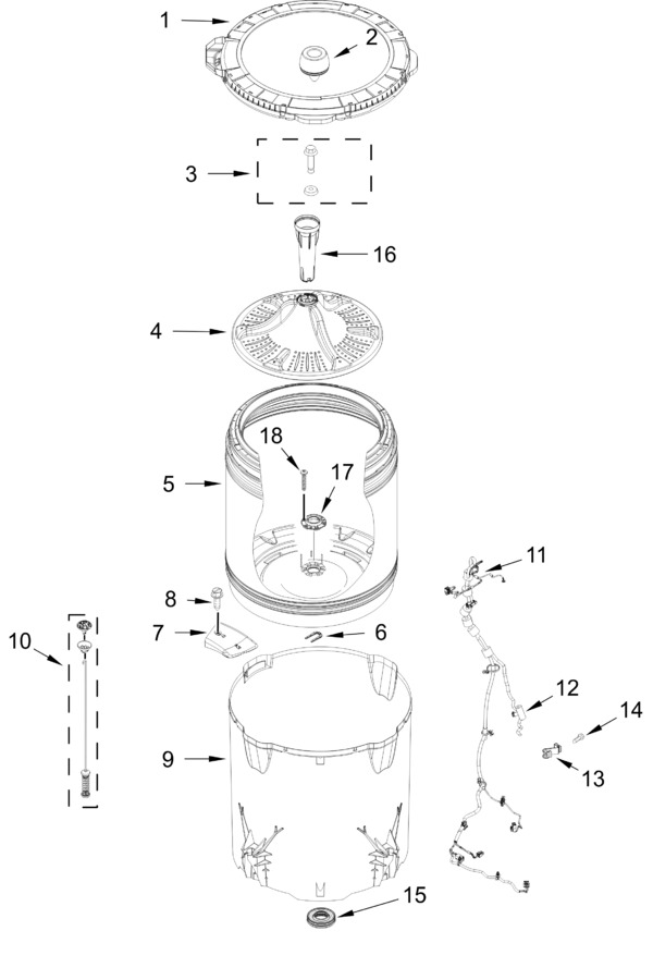 Diagram for MTW4205SW1