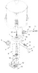 Diagram for Gearcase, Motor And Pump Parts