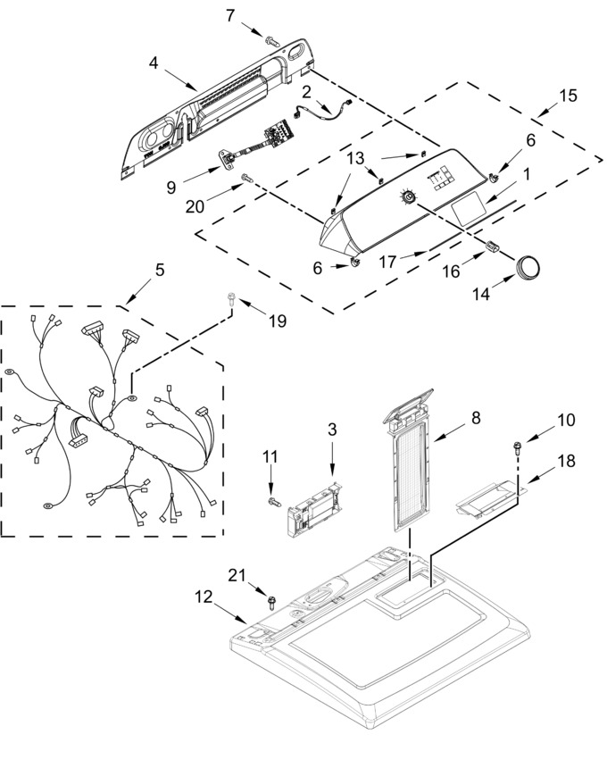 Diagram for WED4307SW1