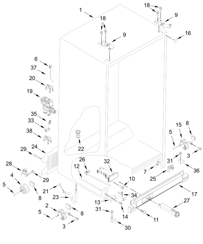 Diagram for WRSF5036TZ00