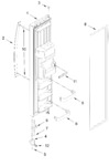 Diagram for Freezer Door Parts