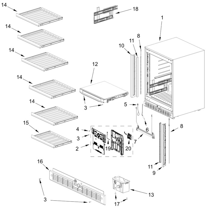 Diagram for JUWFL242HL03