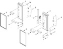 Diagram for Refrigerator Door Parts
