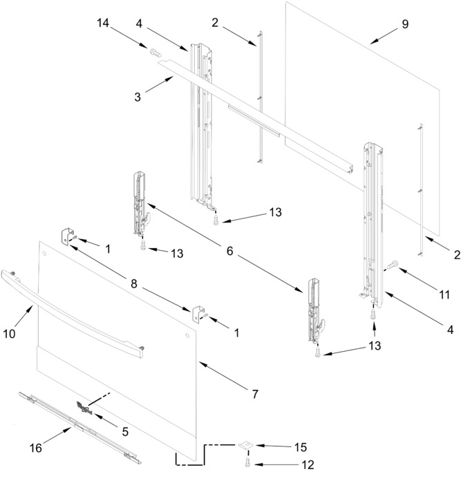 Diagram for WFGS3030RW0