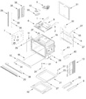 Diagram for Oven Parts