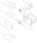 Diagram for Internal Oven Parts