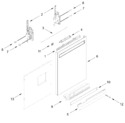 Diagram for Door And Panel Parts