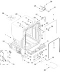 Diagram for Tub And Frame Parts