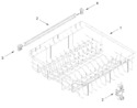 Diagram for Upper Rack And Track Parts