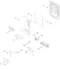 Diagram for Dispenser Front Parts